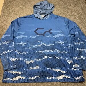 Treezyn ShadeTech Athletic Fit Lightweight Hoodie Mens 4xl Fishing Hunting Shirt